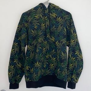Assholes live forever pot leaf sweatshirt size SMALL never worn